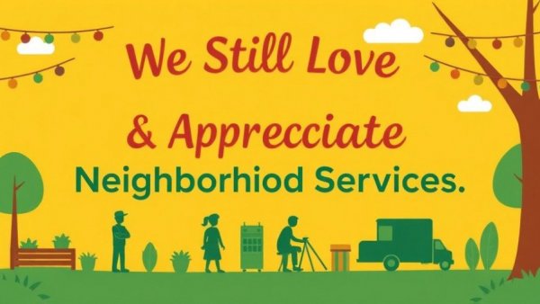 We Still Love & Appreciate Neighborhood Services