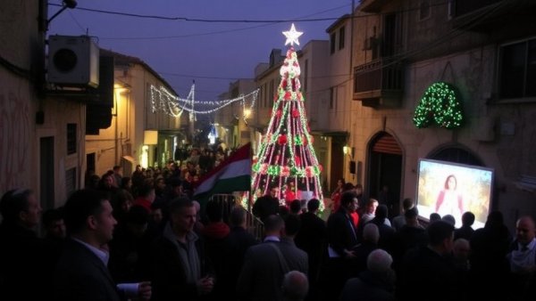 Christmas celebrations return to Bethlehem after 2 years of war in Gaza
