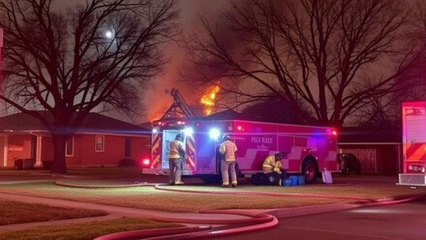Firefighters respond to 3-alarm fire in far east Fort Worth
