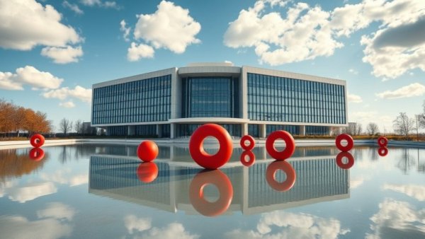 Dallas Police and Fire Pension Funding Agreement building with sculptures.