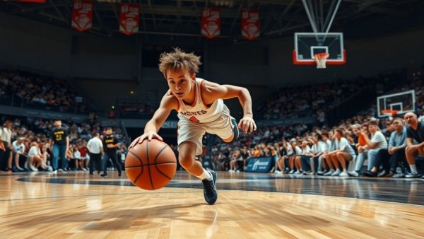 Wylie East Raiders basketball game intense action.