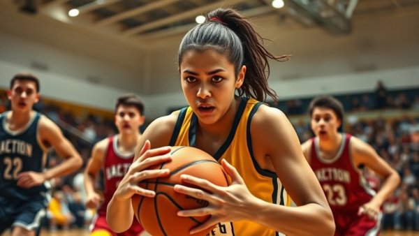 Wylie East Girls Basketball Team player in action during a game.