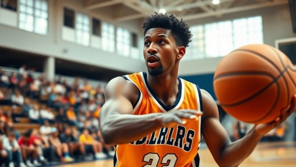 Wylie Pirates basketball player in action during game.