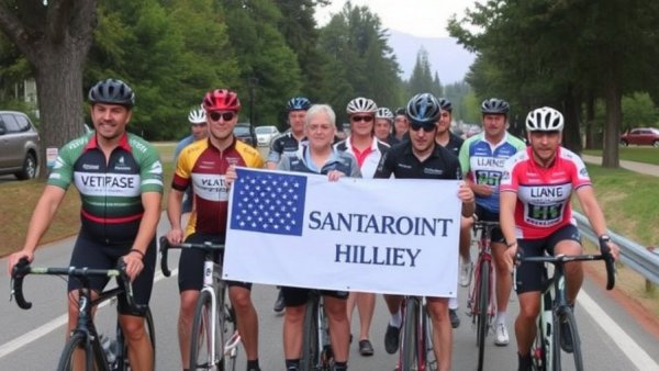 Family, friends honor cyclists killed in Pilot Point accident in Santa Run