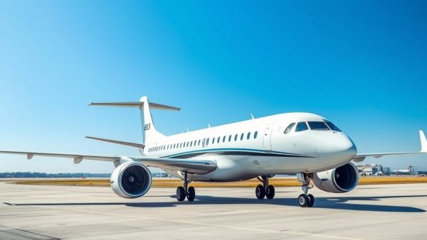 Avelo Airlines plane on runway at McKinney National Airport.