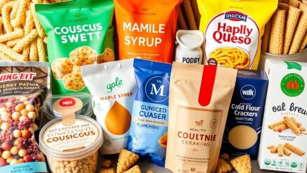 Assortment of healthy products to buy at Thrive Market.