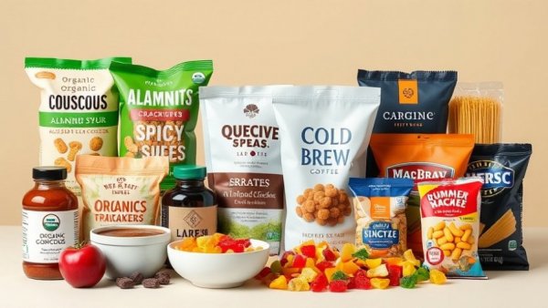 Best Healthy Products to Buy at Thrive Market arranged in a colorful assortment.