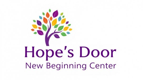 Hope's Door New Beginning Center logo - domestic violence support services in Wylie.