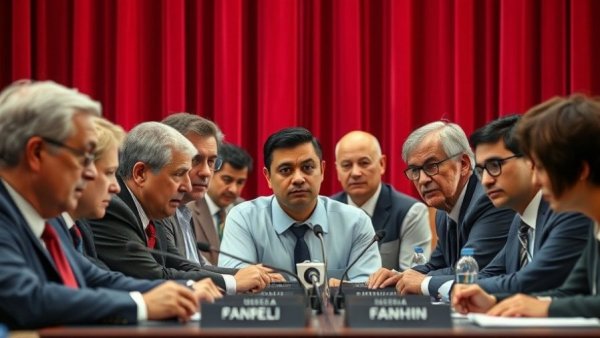 Officials discuss Luzerne County Election Protection Ordinance.