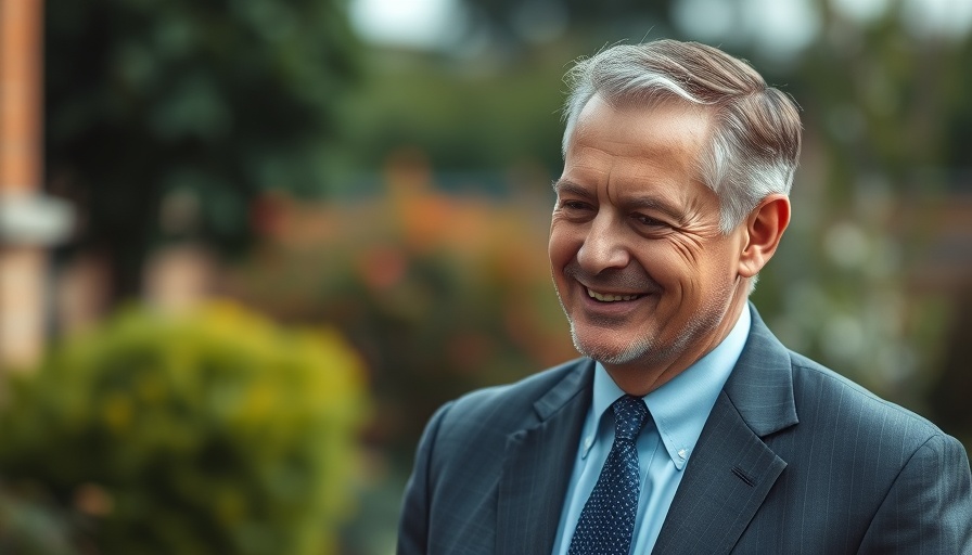 Middle-aged man smiling softly, Cattle Market Maker DFW.