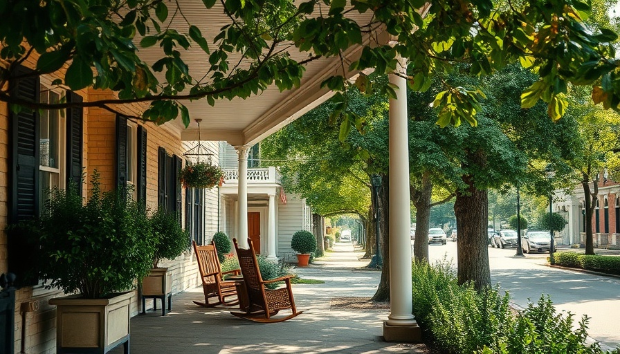 Vintage McKell Street in its golden age, serene and inviting.