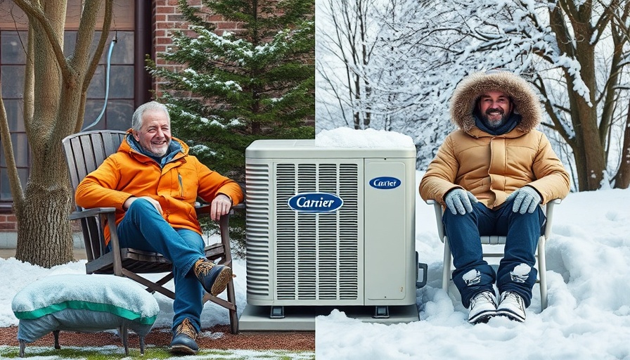 Roger Staubach HVAC spokesman in an ad contrasting summer and winter.