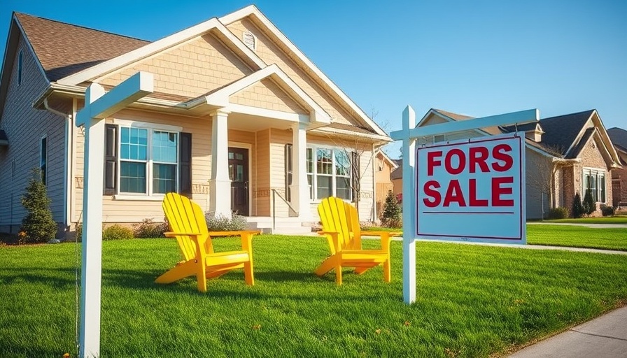 Modern home for sale due to rising interest rates causing a housing slowdown.