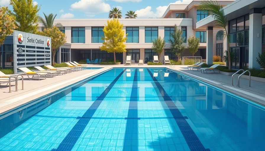 University Park Swimming Pool Upgrades with new features.