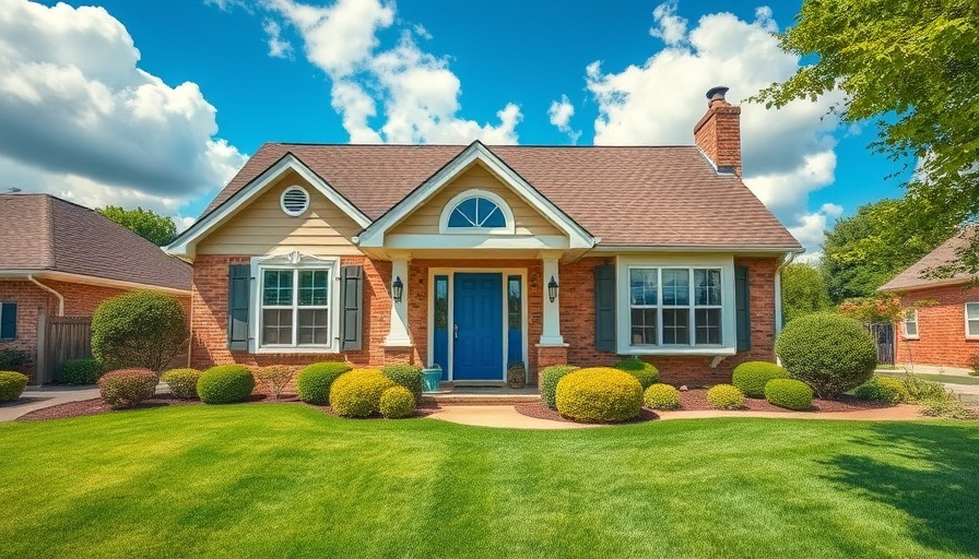 Charming suburban house highlighting Dallas housing market trends.