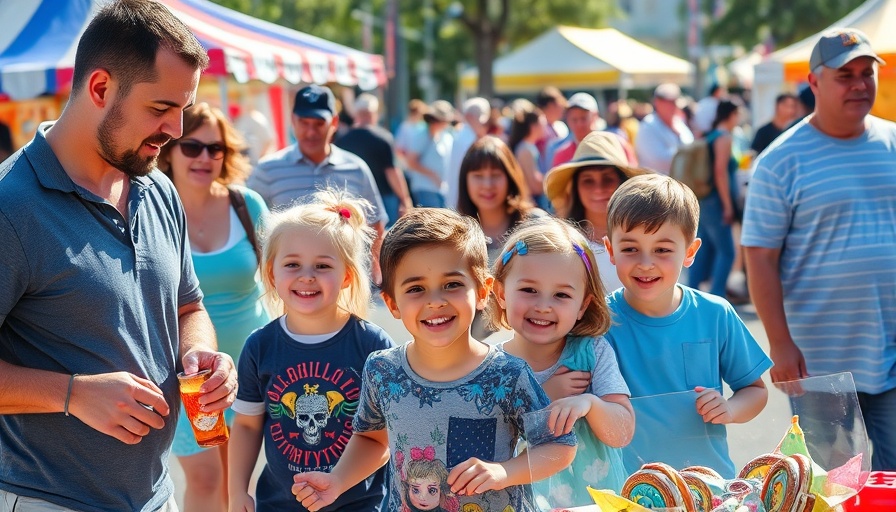 Houston Back-to-School Bash with families and children enjoying activities.