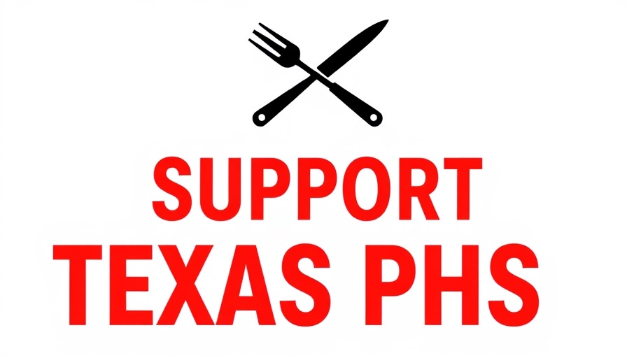 Minimalistic logo for Donate to Public Health Projects in Texas initiative.