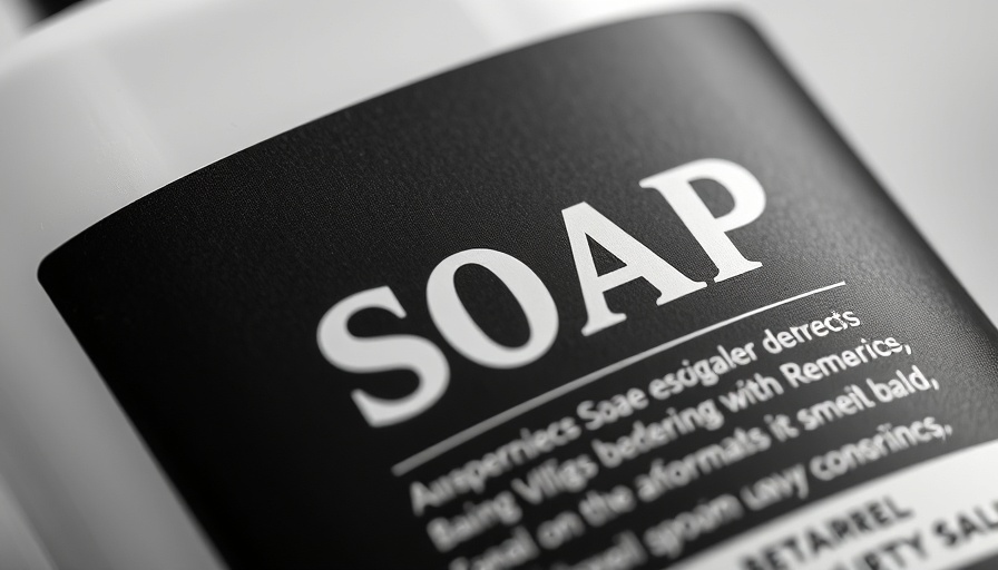 DermaKleen health care antiseptic lotion soap label with product details