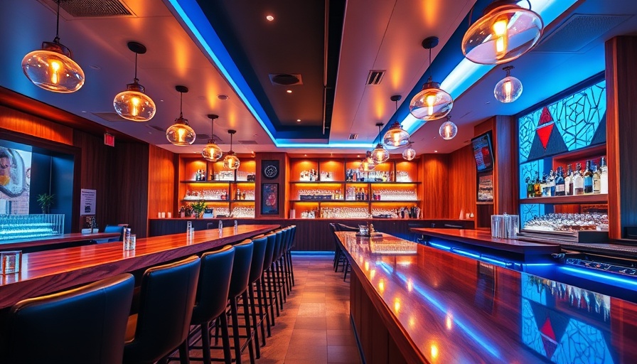 Stylish bar interior setup for Easy Slider Pop-Up Events