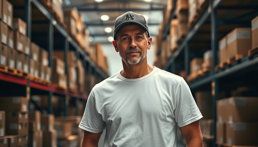 Man standing in a warehouse, related to Atreyu running shoe brand closure.