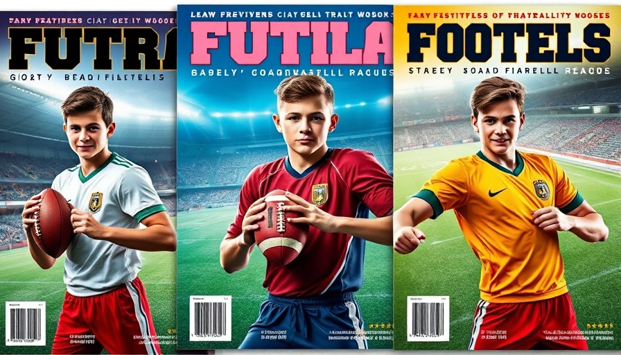 Dallas football season preview with high school players on magazine covers.