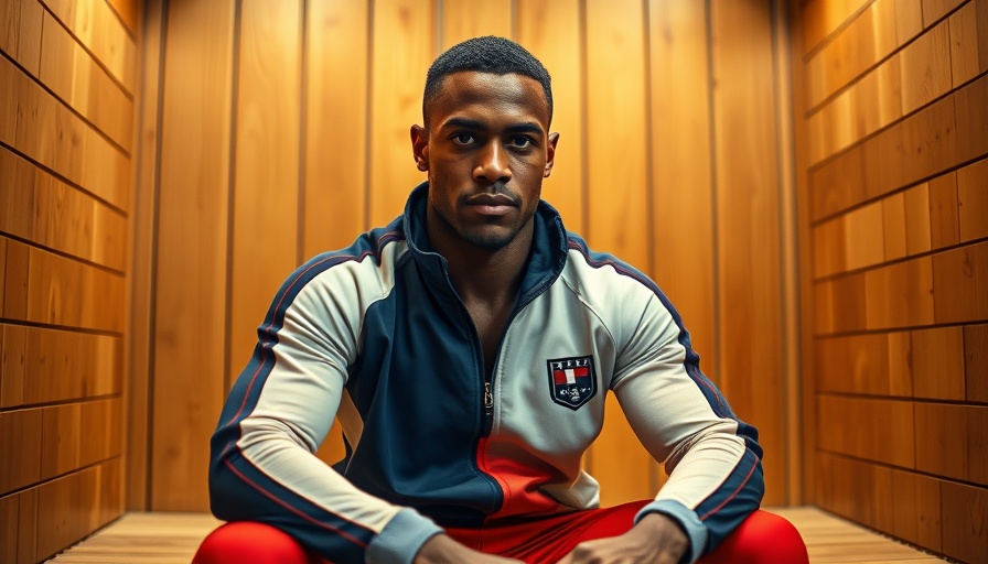 Darryl Payne Jr Olympic Dream: Athlete relaxing in sauna.