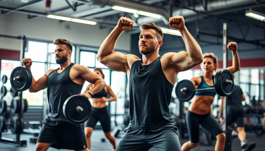 CrossFit enthusiasts in action during a workout in DFW