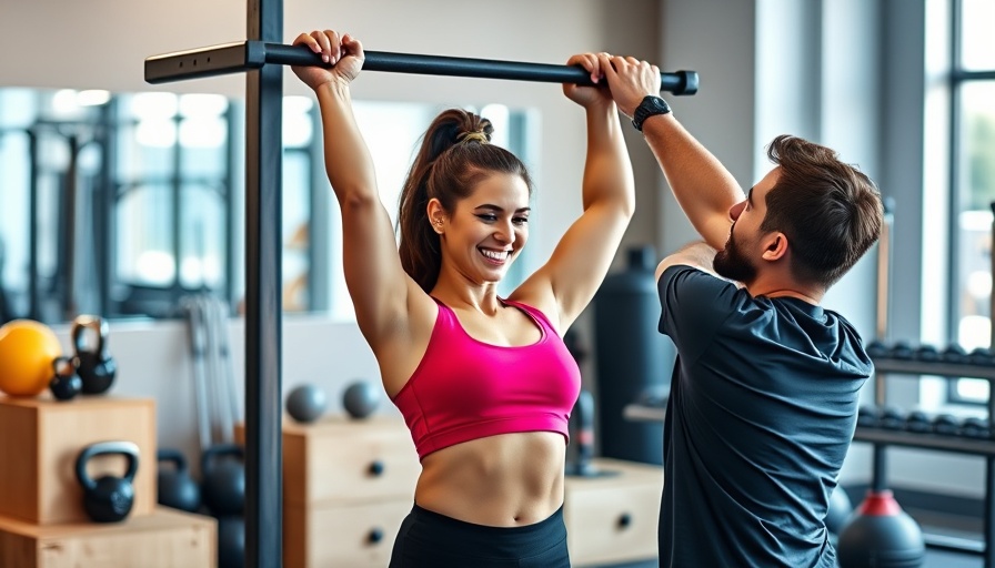 Woman exercising with trainer, signs your body is inflamed insights