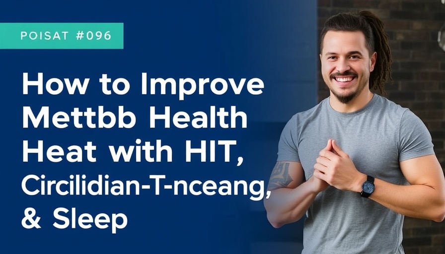 #096 How to Improve Metabolic Health with HIIT, Circadian-Timed Eating, & Sleep