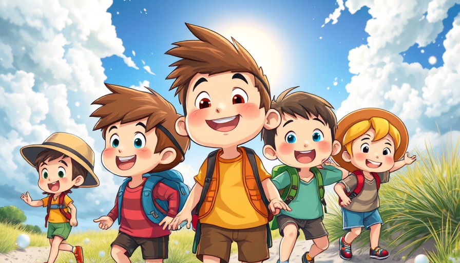 PBS Kids Weather Hunters exploring weather in cartoon style.