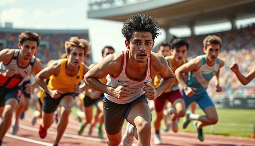 Wylie runners battle elite competition on a vibrant track.