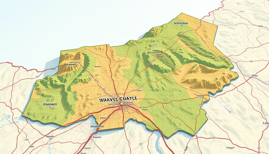 Comprehensive map of Luzerne County for hazard mitigation planning.