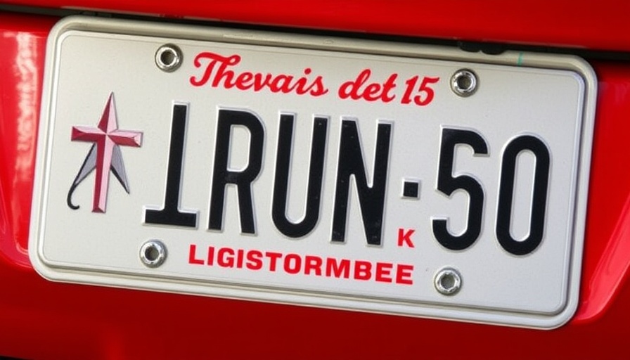 ‘If it's red, you run it,' Texas constables warn of fake metal temporary plates