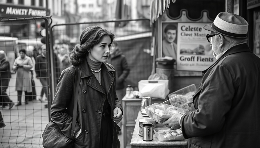 Chili Queens of San Antonio serving food at a street stall.