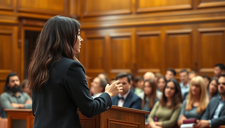 Luzerne County voting system recommendation presentation in wood-paneled room.