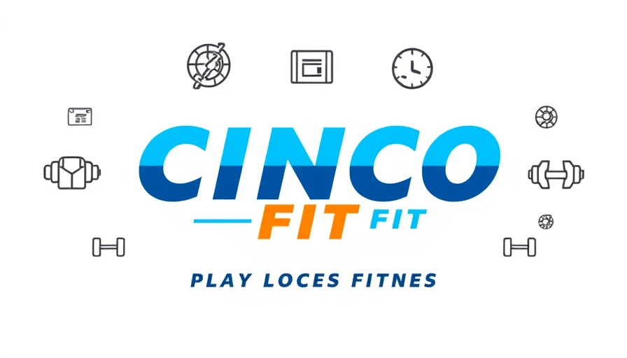 Morning routine for better health with CINCO fit logo.