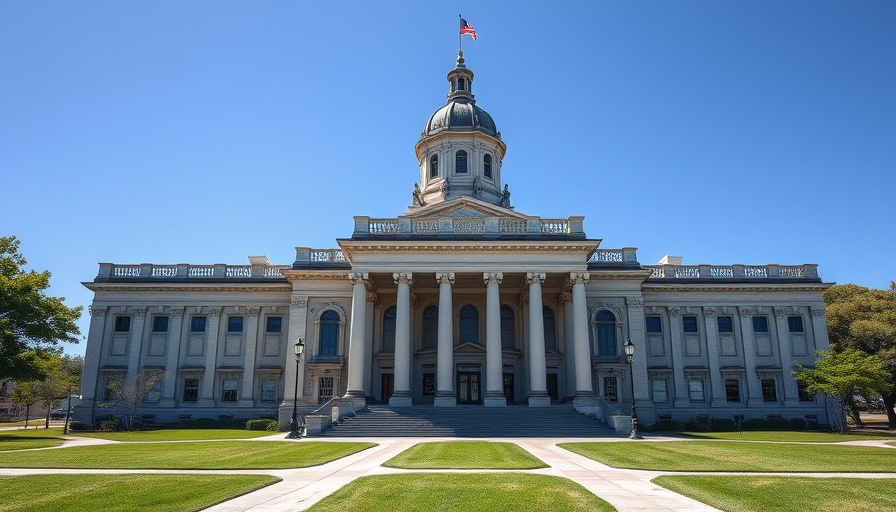 Historic courthouse symbolizing new leadership in Dallas Fort Worth