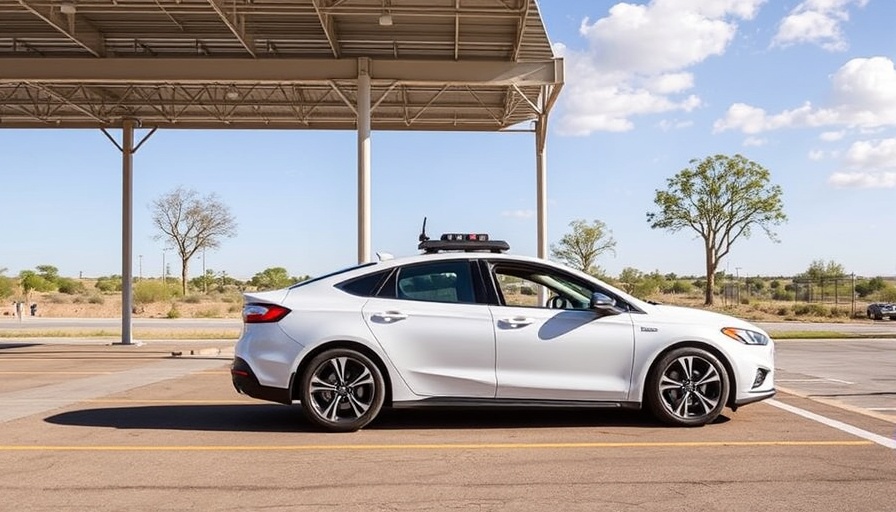 UTA Research Institute shows off outdoor autonomous vehicle testing facility