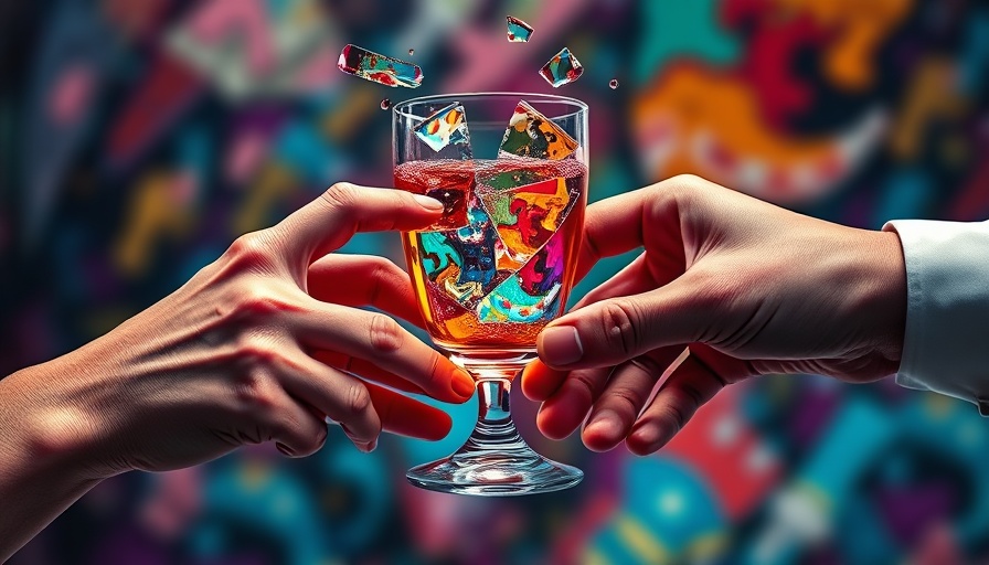 Illustration symbolizing investment challenges in Dallas bar or restaurant