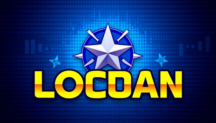 FAN EXPO Dallas 2025 logo on blue pixelated background.