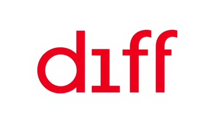 Dallas International Film Festival 2025 official logo with bold red DIFF.