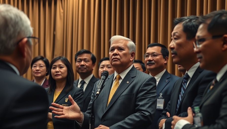 Officials discuss Texas property rights legislation at a conference.