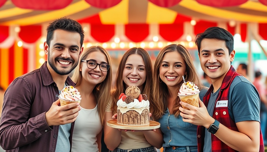 State Fair of Texas Best New Dessert winners presenting their dish.