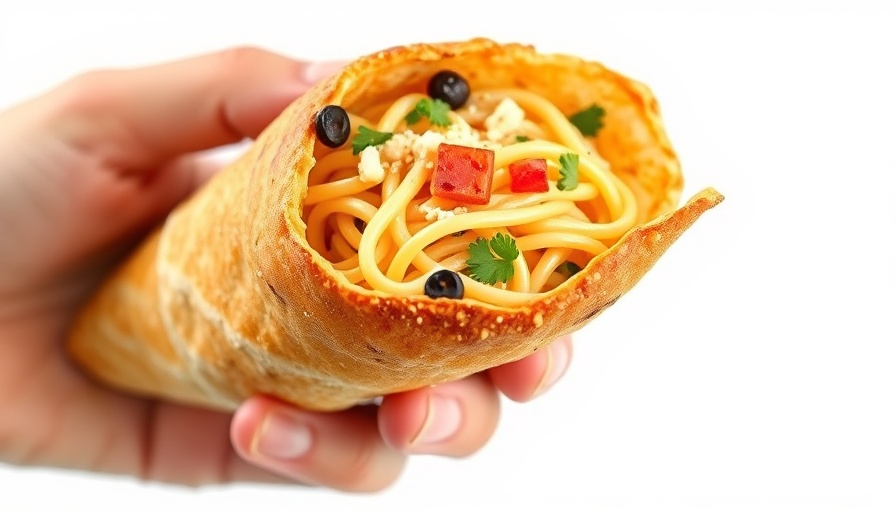 Unique food cone at Texas State Fair New Foods 2025.