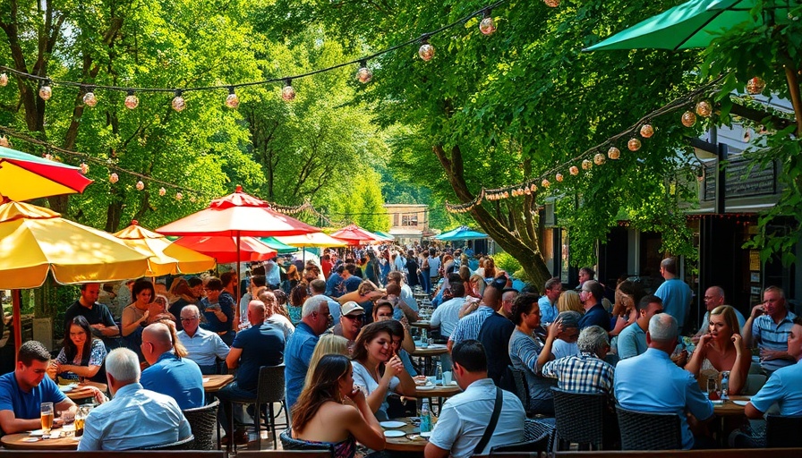 Weekend day drinker spots in Dallas beer garden scene