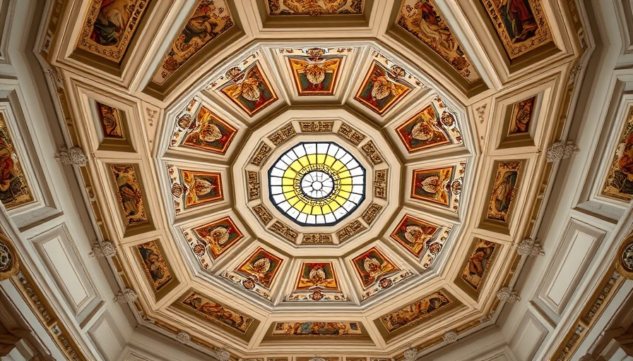 Luzerne County Government text on ornate ceiling background, related to Luzerne County Rail Line Proposals.