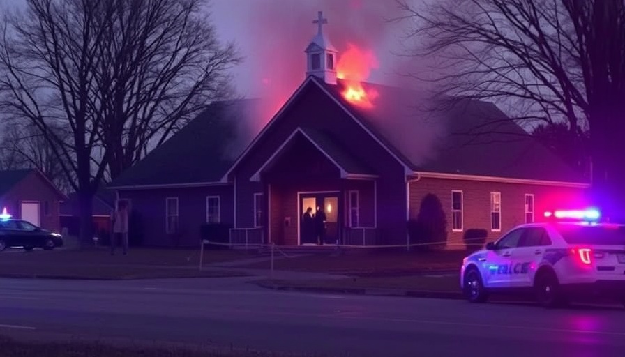 At least 2 dead and 8 injured in shooting and fire at Michigan church, police say
