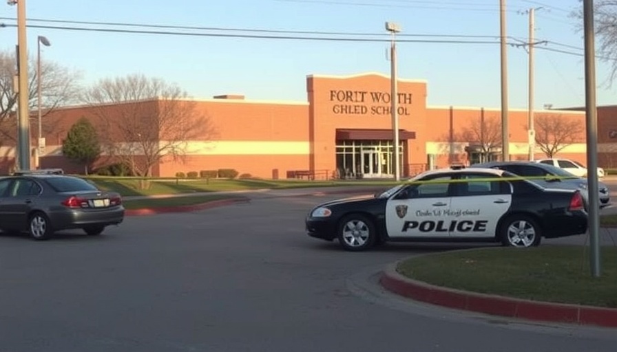 15-year-old stabbed to death, father injured across from Fort Worth high school