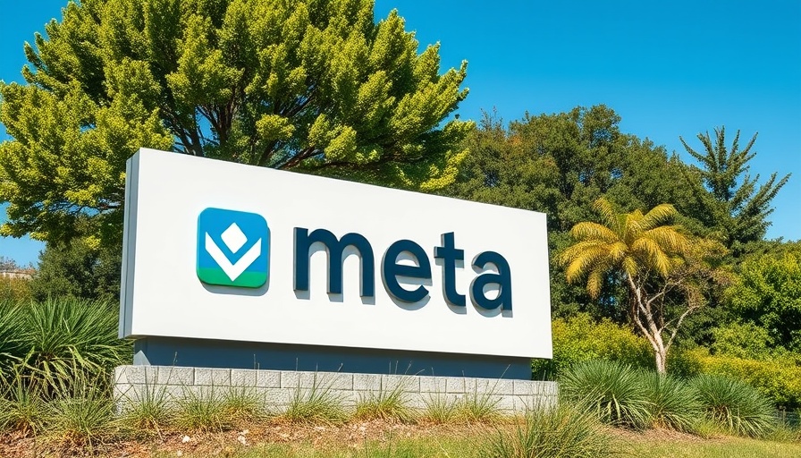 Meta corporate signboard surrounded by trees, Default Chronological Timelines