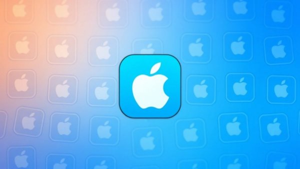 Apple App Store icon, repeating pattern